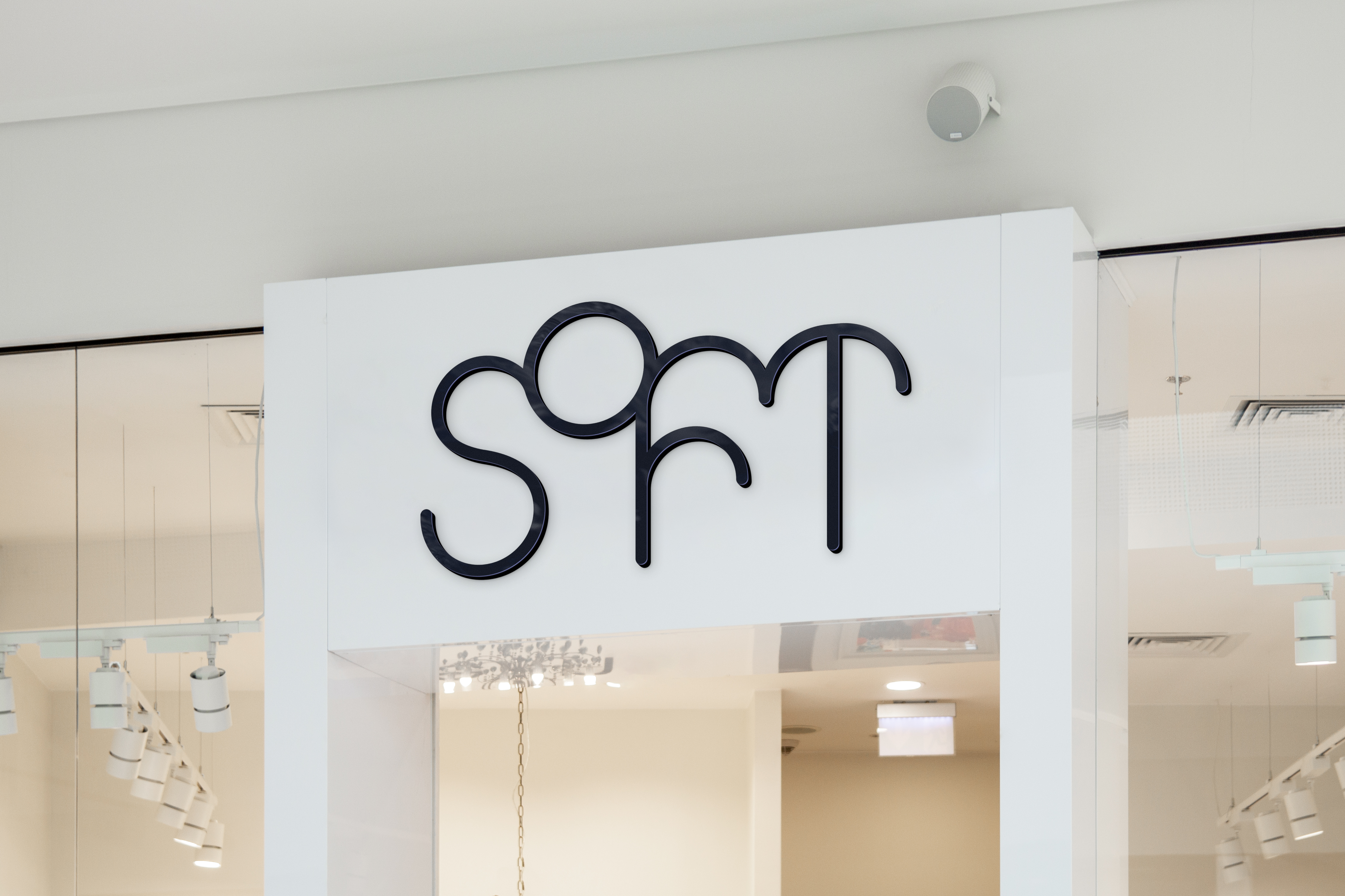 3d Logo Storefront Sign Mockup #6
