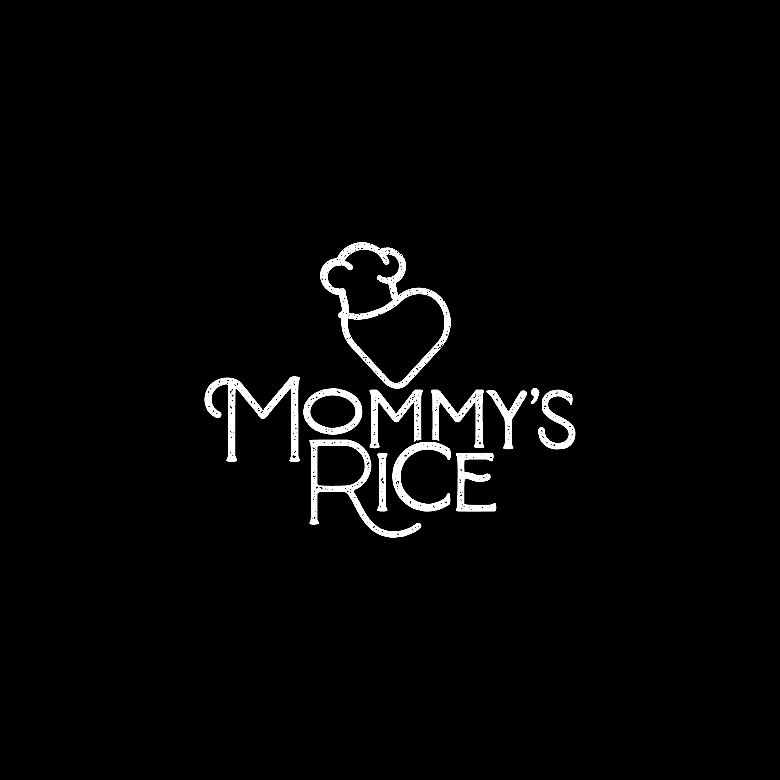 Mommys Rice Logo-Beyaz