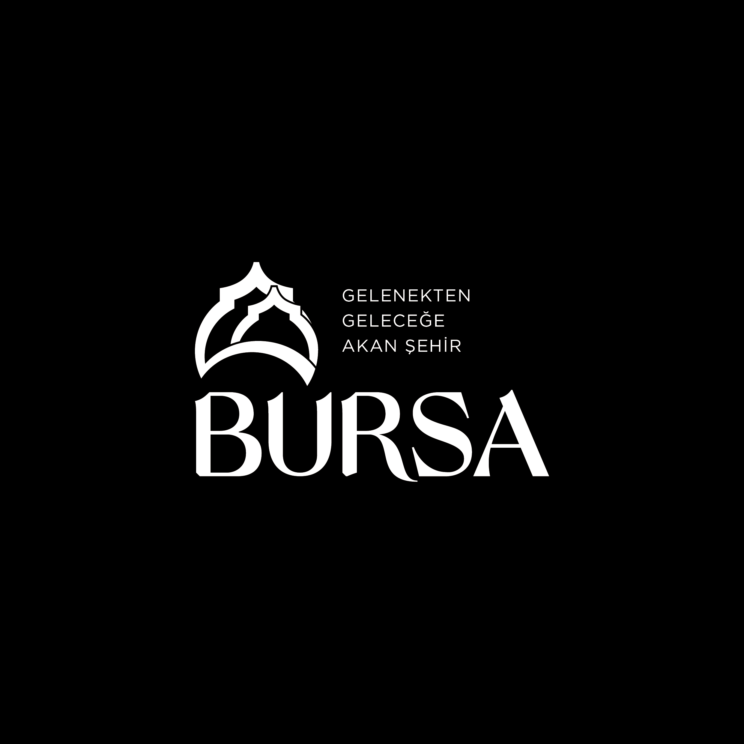 Bursa Logo-Beyaz