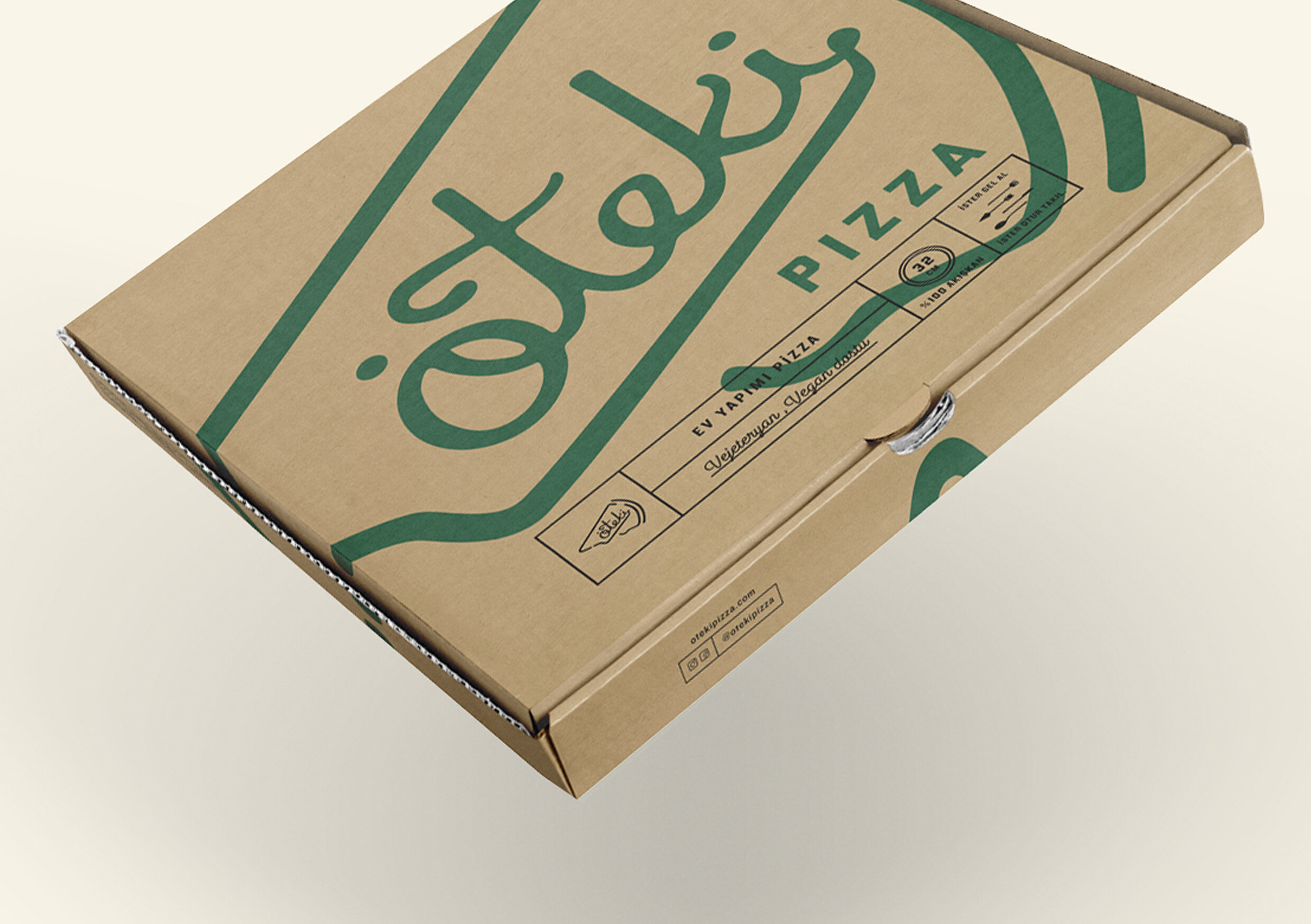 Öteki Pizza Kimlik ve Kutu Tasarımı GMK Grafik Tasarımcılar Meslek