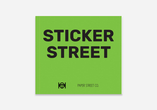 sticker street yeşil